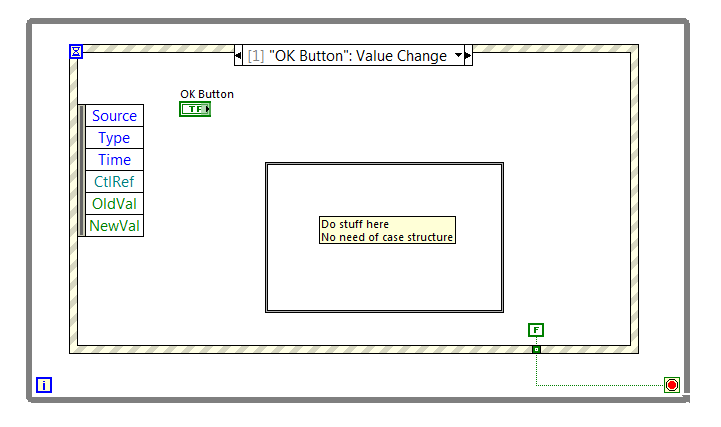 labview vi password end user